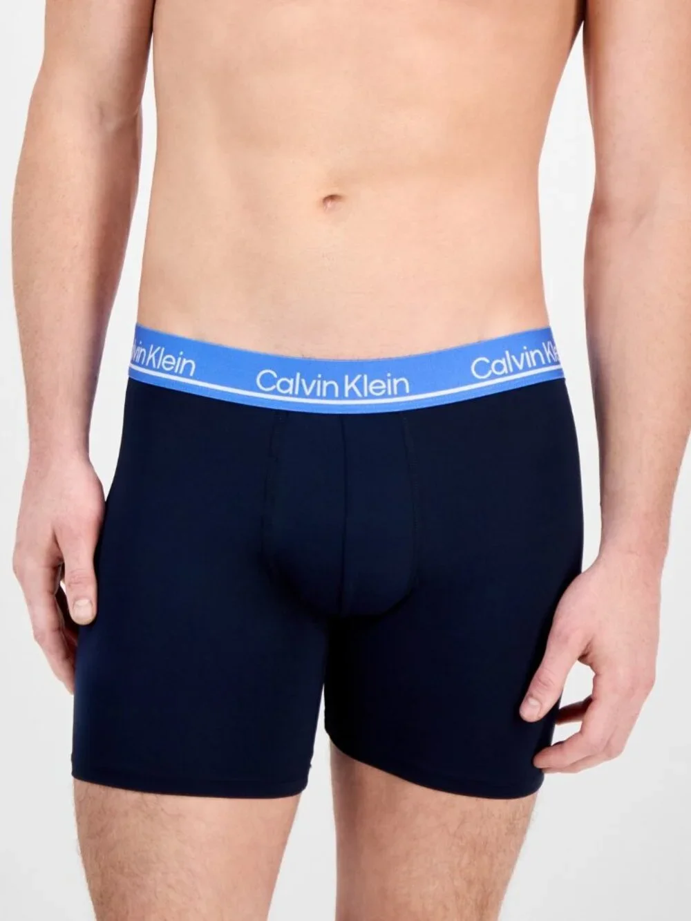 Calvin Klein Men's Microfiber Plus Moisture-Wicking Boxer Briefs
